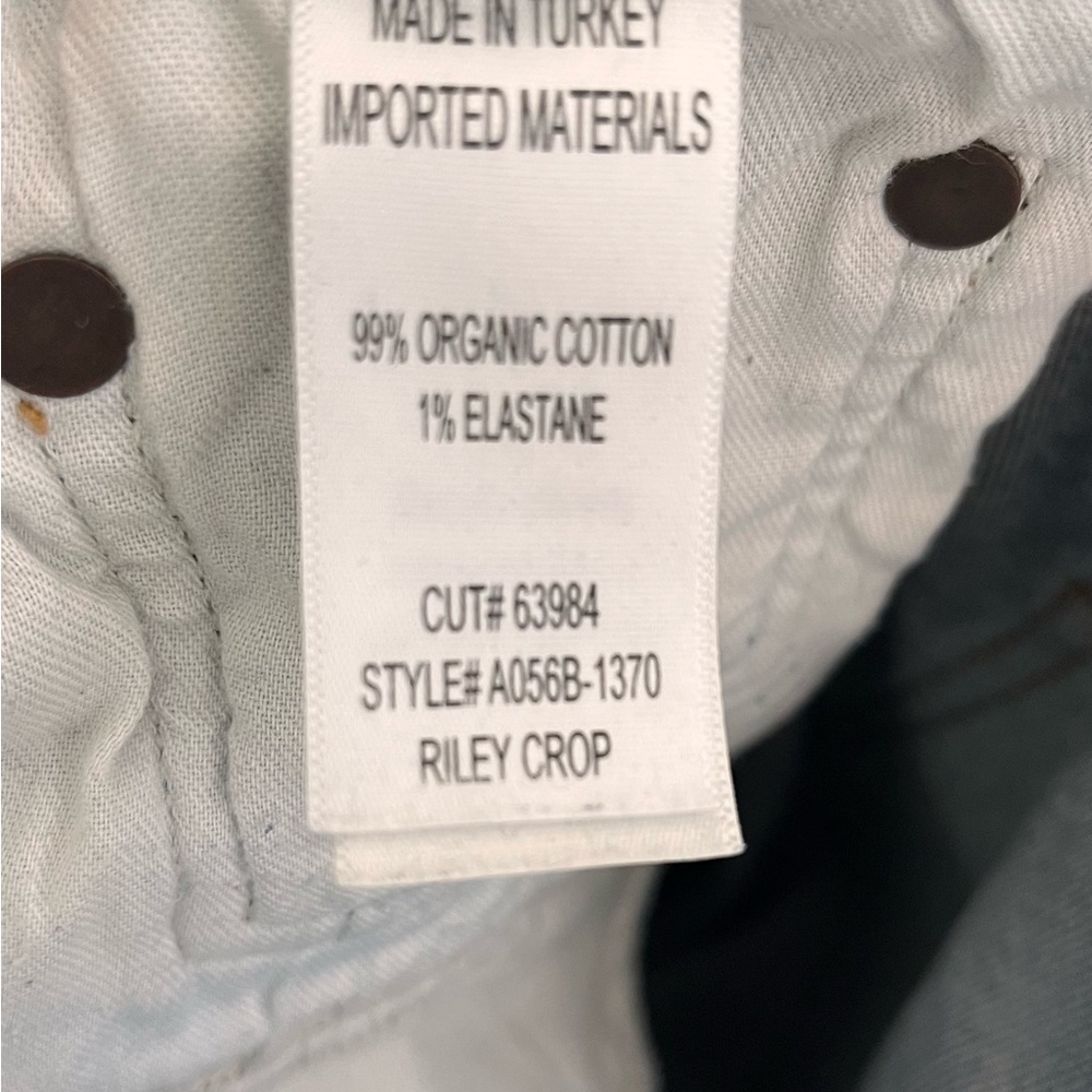 Agolde Riley Crop Jeans - Picture 7 of 8